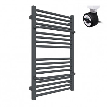 Radiátor elektrický Terma Warp S 111x50 cm z grzałką MOA Bluetoth - barva RAL i speciální barvy