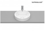 Umyvadlo na desku 37cm Roca Inspira Round kulatá bílá