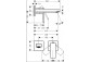 Umyvadlová baterie 2otvorová Hansgrohe Metropol, podomítková - chrom