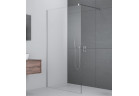 Sprchový kout Radaway Modo X Brushed Nickel II 125, przejrzysta, 1235-1245x2000mm