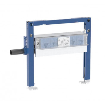 Modul podomítkový Geberit Duofix pro sprchový kout, 50 cm, s odtokem nástěnným CleanWall, do wysokości jastrychu przy wpuście 65–90 mm