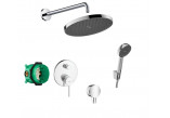 Sprchový set Hansgrohe Zesis S, Activera S 240, podomítkový, 2 výstupy vody, chrom