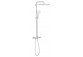 Sprchový systém Grohe Euphoria System 260 s termostatem k montáži na stěnu, s hlavovou sprchou okrągłą 26 cm - phantom black