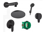 Sprchový set Hansgrohe Zesis S, Activera S 240, podomítkový, 2 výstupy vody, chrom