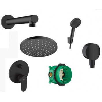 Sprchový set Hansgrohe Zesis S, Activera S 240, podomítkový, 2 výstupy vody, chrom