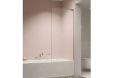 Vanová zástěna Radaway Modo SL PNJ II 60x150 cm, pravé - sklo čiré, profil chrom