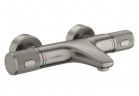 Termostatická vaňová baterie Grohe Grohtherm 1000 Performance, nadomítková - broušená ocel