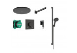 Sprchový systém Hansgrohe Crometta S 240 1jet, podomítkový, baterie páková, horní sprcha 24cm, sluchátko 2-funkční, chrom