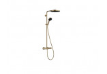 Sprchový set Hansgrohe Pulsify S Puro 260 1 jet z Ecostat Fine i główką sprchovým 3jet, barva bronz kartáčovaný