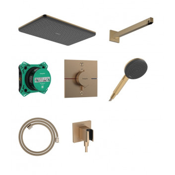 Sprchový set Hansgrohe Croma 220 sada s termostatem a horní sprchou