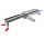 Souprava Wiper New Premium, lineární odtok 110 cm, Ponente, z rotačním syfonem snake 360, szlif