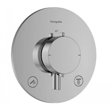 PYTAJ O RABAT ! Baterie termostatická Hansgrohe Ecostat S, podomítková s uzavíracím ventilem, vnější komponent 1-přijímač