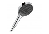 Ruční sprcha Hansgrohe Rainfinity 130 3jet, 3-proudové, černá matnáný