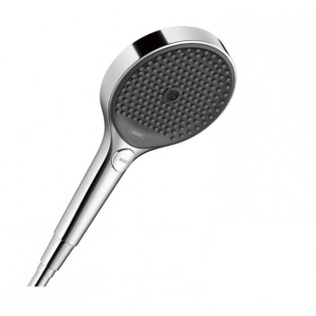 Ruční sprcha Hansgrohe Rainfinity 130 3jet, 3-proudové, černá matnáný