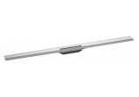 Vnější komponent odpływu Hansgrohe RainDrain Flex, 80cm, s možností przycięcia i k montáži v podlaze - chrom