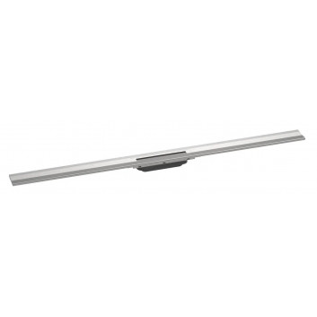 Vnější komponent odpływu Hansgrohe RainDrain Flex, 80cm, s možností przycięcia i k montáži v podlaze - chrom