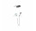 Sprchový set Hansgrohe Zesis S, Activera S 240, podomítkový, 2 výstupy vody, chrom