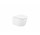 Mísa podvěsná WC Roca Meridian 36x54 cm Rimless Vortex, bez kołnierza - bílá
