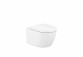 Mísa podvěsná WC Roca Meridian Rimless Compacto, 48x36cm, bez kołnierza, bílá