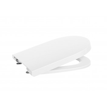 Mísa podvěsná WC Roca Meridian 36x54 cm Rimless Vortex, bez kołnierza - bílá