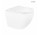 Souprava Oltens Hamnes Stille Závěsné WC WC PureRim 35,5x52 cm, s povrchem SmartClean se sedadlem s pozvolným sklápěním Slim - bílá