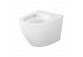 Souprava Cersanit SET C947: Mísa WC závěsná Cersanit Remo Pro Oval Tornado 36x51 cm se sedátkem duroplastową Slim - bílá