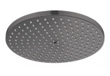 Horní sprcha Hansgrohe Crometta S 240 1jet , kulatá, 240mm, 8,9 l/min, černá matnáný