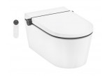 Závěsné wc WC Hansgrohe LavaPura Prvek S s funkcí bidetu AquaHelix Flush, SmartClean, HygieneEffect - bílá