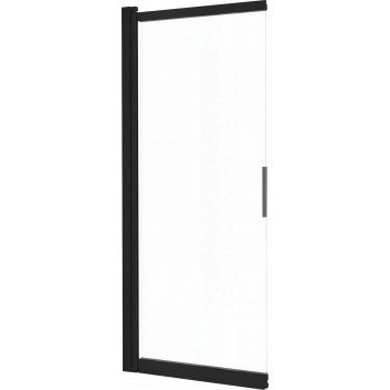 Sprchová zástěna Deante Prozma walk-in 80x195 cm - sklo transparentní, profil broušená ocel