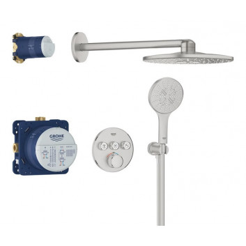 Sprchový set Grohe Grohterm SmartControl Rainshower 310 SmartActive Cube, chrom