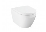 Závěsné wc Grohe Euro Ceramic, 54x37cm, bezkołnierzowa se sedadlem s pozvolným sklápěním - alpská bílá