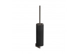 Wc štětka Gessi Ingranaggio, stěnová, z černým ceramiką - Black Kov Brushed PVD