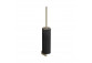 Wc štětka Gessi Ingranaggio, stěnová, z černým ceramiką - Black Kov Brushed PVD