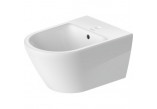Závěsný bidet Duravit D-Neo, 54x37cm, připevnění Durafix - bílá polomatnýowa