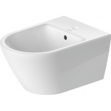Závěsný bidet Duravit D-Neo, 54x37cm, připevnění Durafix - bílá polomatnýowa