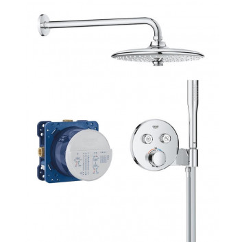 Sprchový set podomítkový Grohe Grohterm SmartControl Rainshower 310 SmartActive , Ocel Szczotkowana