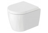 Mísa WC Duravit ME by Starck 36x48 cm se sedadlem s pozvolným sklápěním - bílá