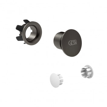 Sprchová hlava Gessi Origini regulowana, s povrchem antywapienną - Black Kov Brushed PVD