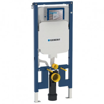 Rám Geberit Duofix, Sigma 8 cm, do WC, H114