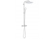 Sprchový systém Grohe Tempesta System 250 Cube s termostatem k montáži na stěnu, s hlavovou sprchou kwadratową 25 cm - chrom