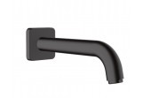 Výtokové rameno vanová Hansgrohe Vernis Shape, rozsah: 204 mm - černá matnáný 