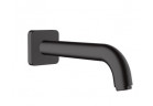 Výtokové rameno vanová Hansgrohe Vernis Shape, rozsah: 204 mm - černá matnáný 