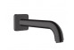 Umyvadlová baterie Hansgrohe Vernis Shape páková, s výtokovým ramenem 20,7 cm, stěnová, podomítková - černá matnáný