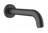 Umyvadlová baterie Hansgrohe Vernis Shape páková, s výtokovým ramenem 20,7 cm, stěnová, podomítková - černá matnáný