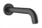 Umyvadlová baterie Hansgrohe Vernis Shape páková, s výtokovým ramenem 20,7 cm, stěnová, podomítková - černá matnáný