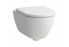 Mísa WC Laufen Pro X závěsná, 36 x 54 cm, Silent Flush Rimless, EasyFit 3.0 - bílá