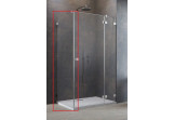 Pevná boční stěna S1 Radaway Essenza Pro 8 KDJ 900x2000 mm, univerzální dla wszystkich kolorów profili - sklo čiré