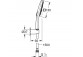 Grohe Rainshower SmartActive Cube 130 držák sprchy sprchový 3 proudy, brushed cool sunrise 