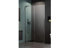 Dveře sprchové Radaway Furo SL DWJ Brushed GunMetal 110 cm, levé - sklo čiré, profil szczotkowany GunMetal