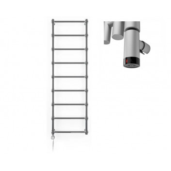 Radiátor elektrický Terma Retro 117x50,4 cm z grzałką DRY - barva RAL i speciální barvy